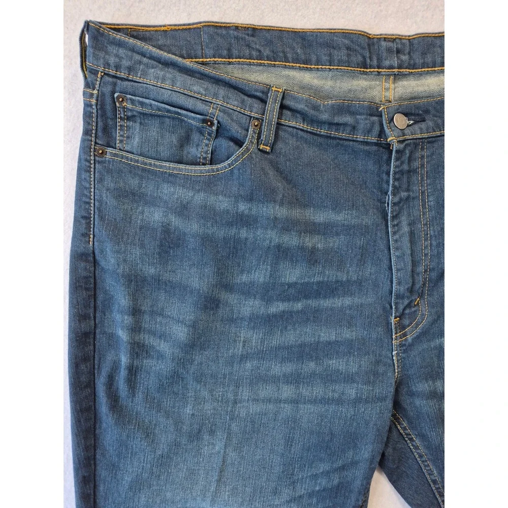 Levi's 541 Athletic Taper Jeans Mens 46x30 Blue Stretch Big Tall 26814-4406